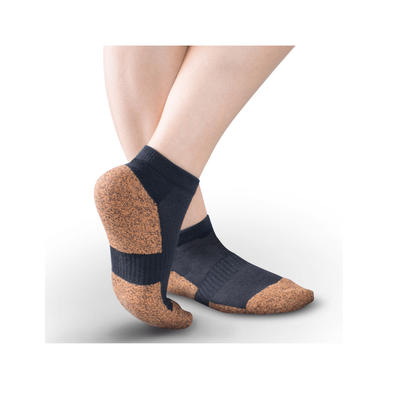 Copper Cloud Diabetic Socks -no show